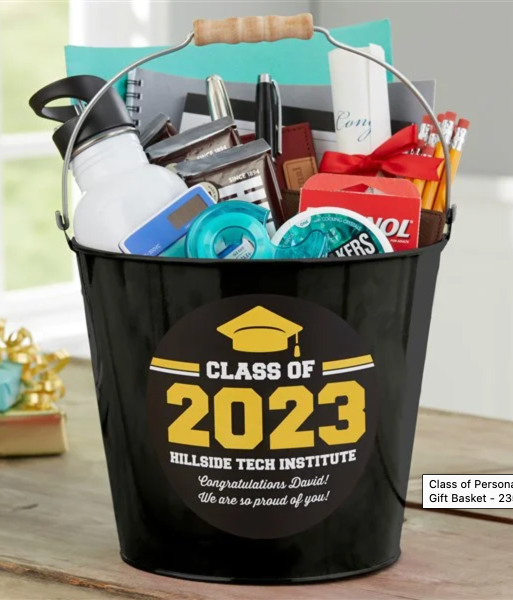 Class Of Personalized Graduation Metal Bucket